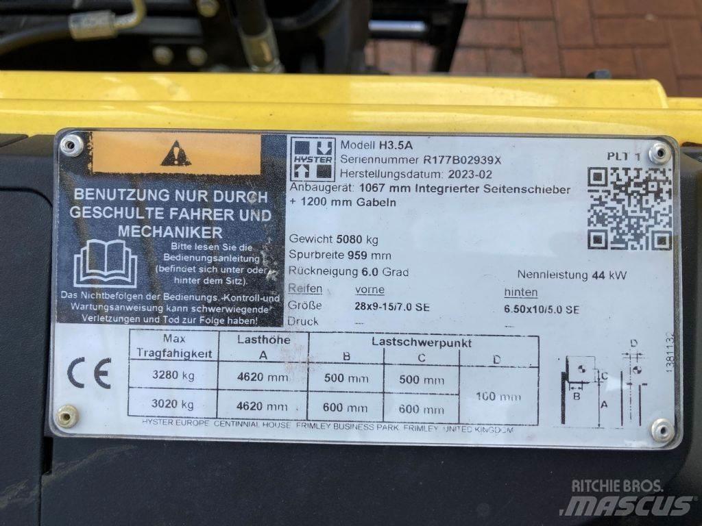 Hyster H 3.5A Dízel targoncák