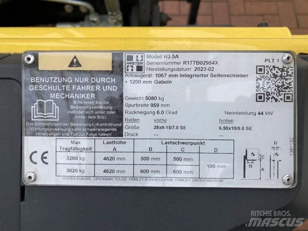 Hyster H 3.5A Dízel targoncák