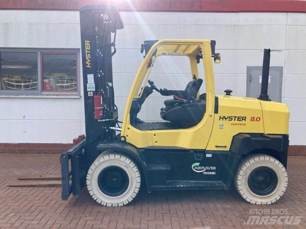 Hyster H 8.0 FTS Dízel targoncák