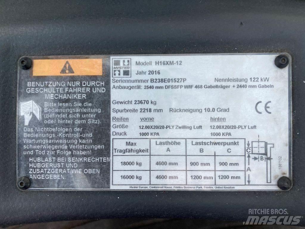 Hyster H16XM-12 Dízel targoncák