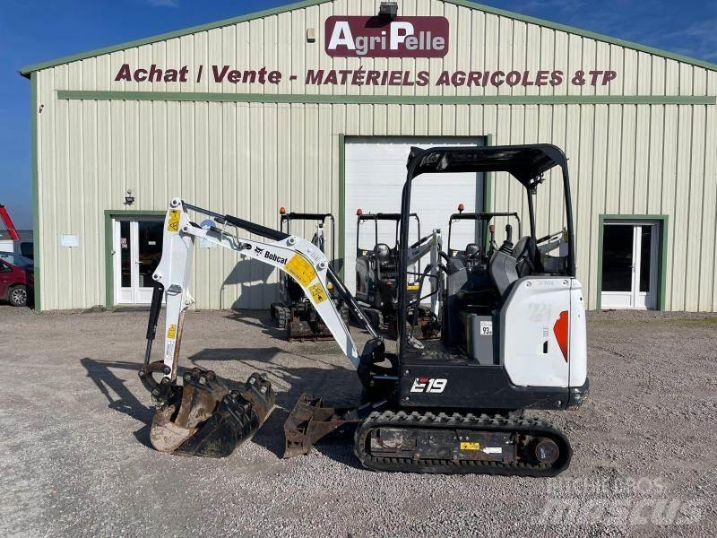 Bobcat E19 Mini kotrók < 7t