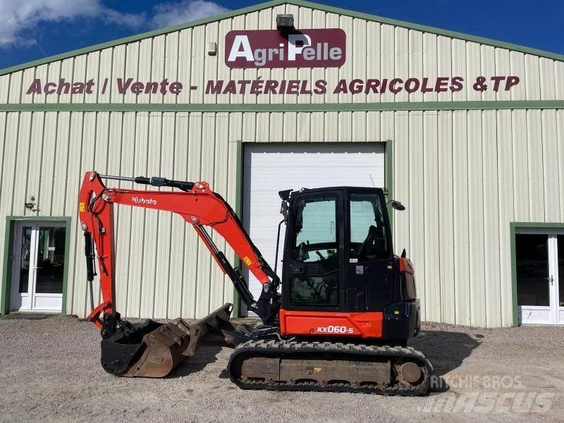 Kubota KX060-5 Mini kotrók < 7t