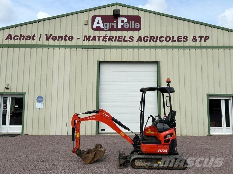 Kubota U17-3 Mini kotrók < 7t