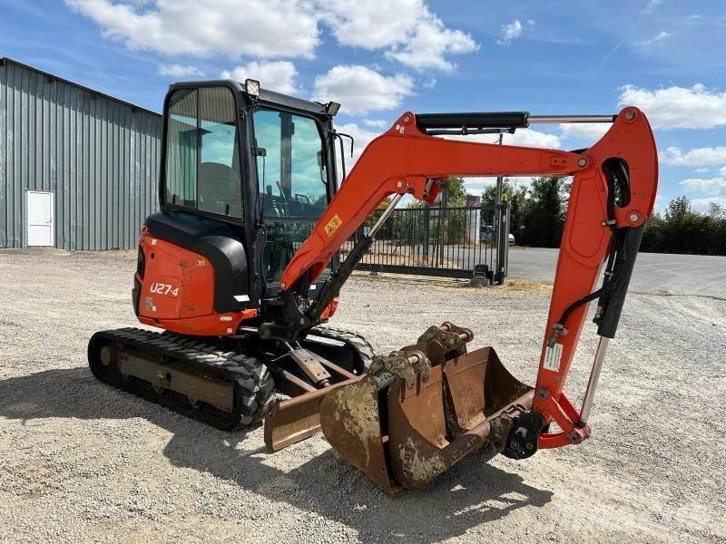 Kubota U27-4 Mini kotrók < 7t