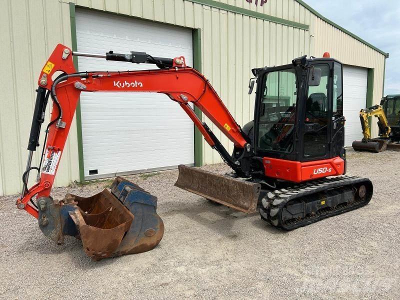 Kubota U50-5 Mini kotrók < 7t