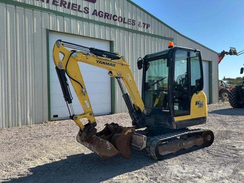 Yanmar SV26 Mini kotrók < 7t