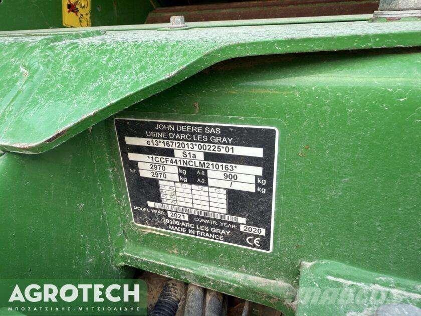 John Deere F441M Körbálázók
