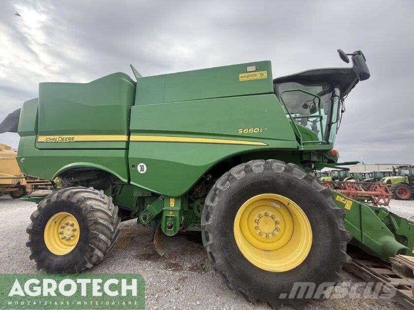 John Deere S660i Traktorok