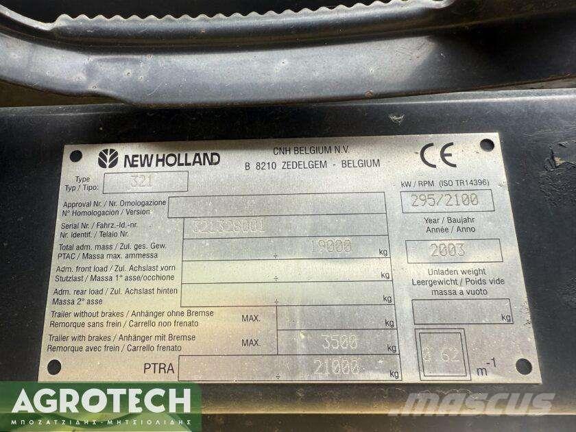 New Holland CX 880 Traktorok