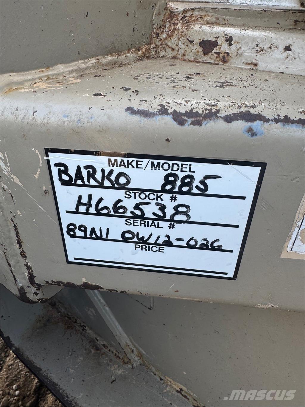  Barco 885 Erdészet - Egyebek