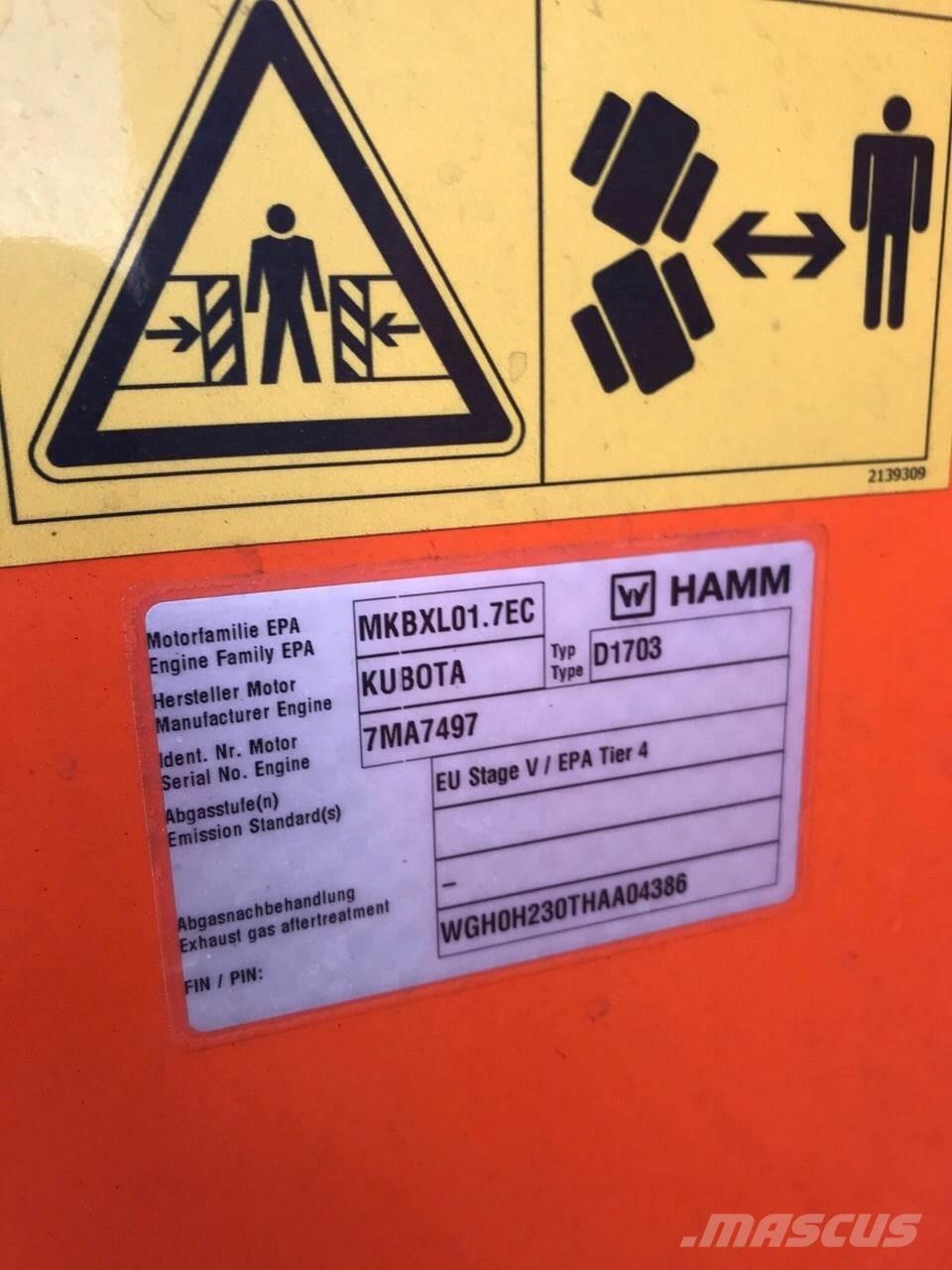 Hamm HD12VV Ikerdobos hengerek