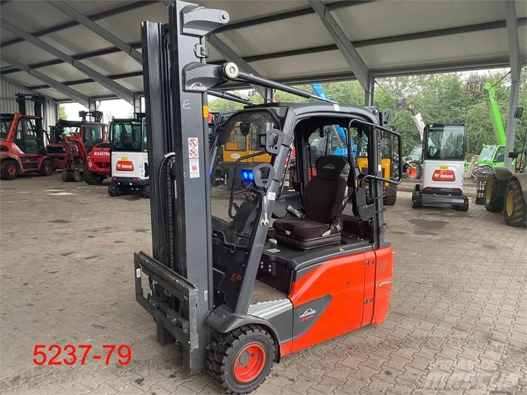 Linde E 18 L 02 EVO Elektromos targoncák