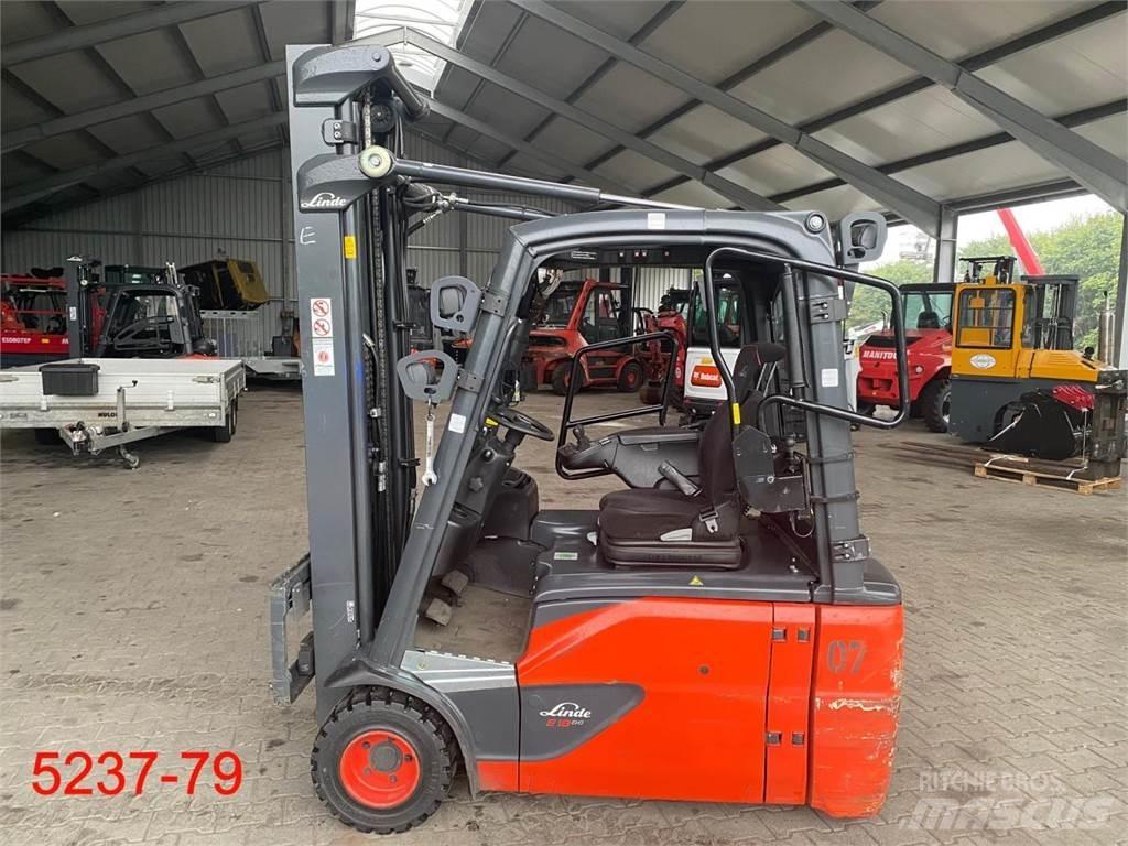 Linde E 18 L 02 EVO Elektromos targoncák