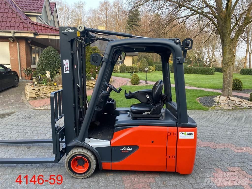 Linde E 20 L 02 Elektromos targoncák