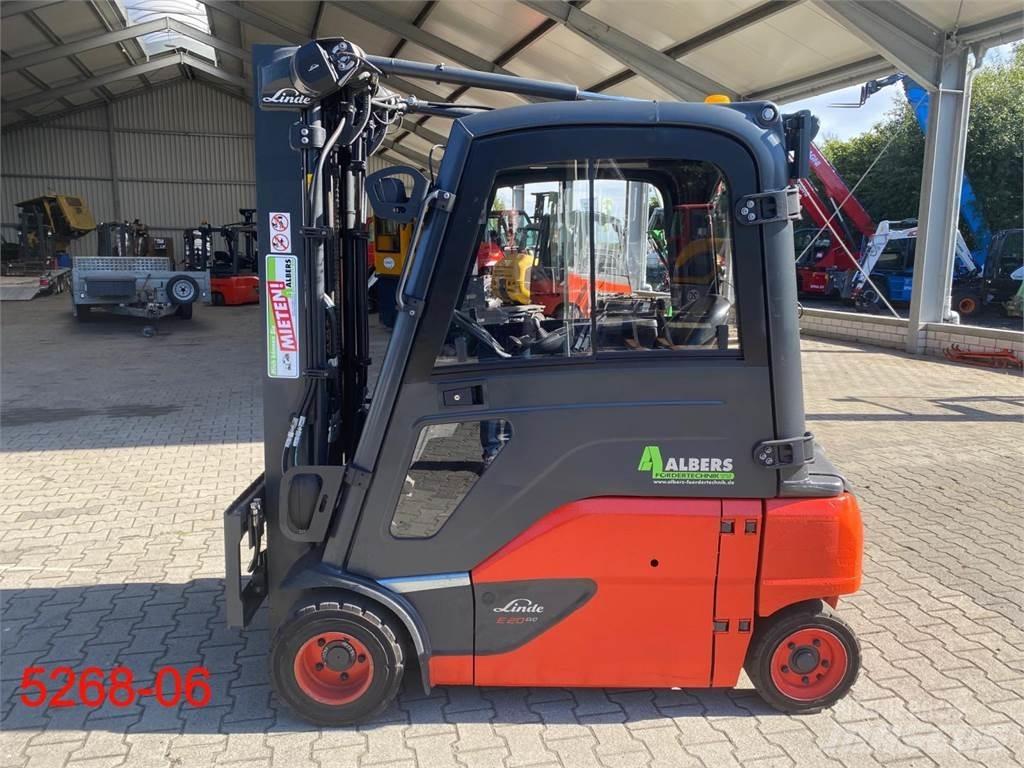 Linde E 20 PL EVO Elektromos targoncák
