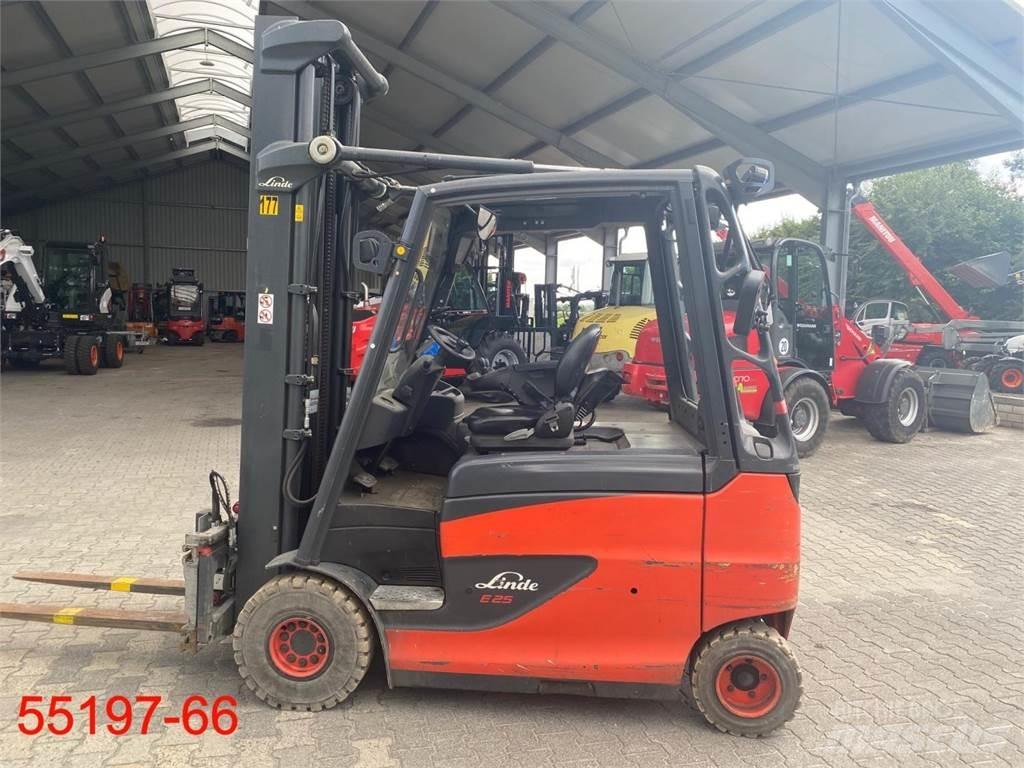 Linde E 25 HL - 01 600 Elektromos targoncák