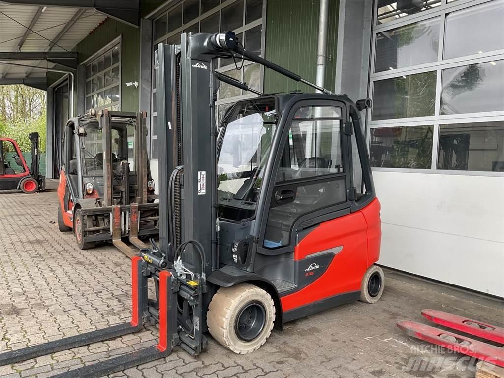 Linde E 35 Elektromos targoncák