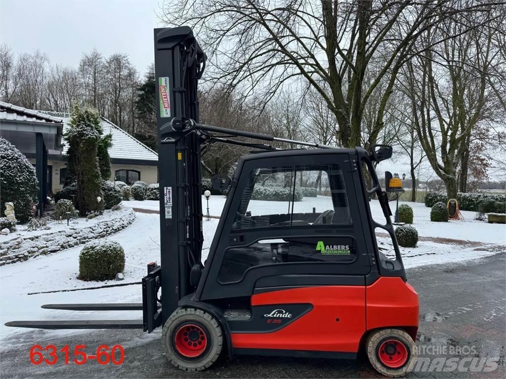 Linde E 35 L 01 Elektromos targoncák