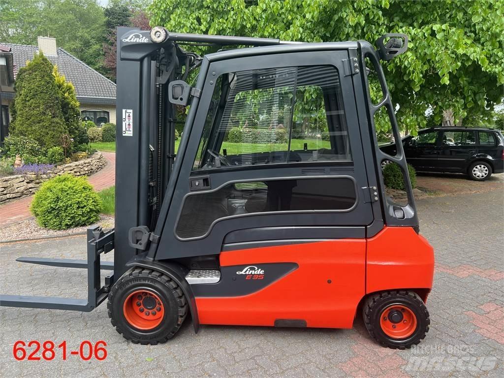 Linde E 35 L 01 Elektromos targoncák