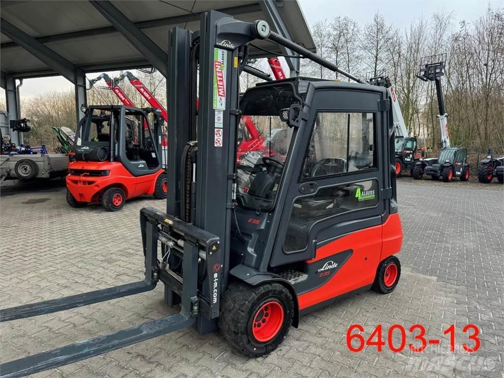Linde E 35 L 01 Elektromos targoncák