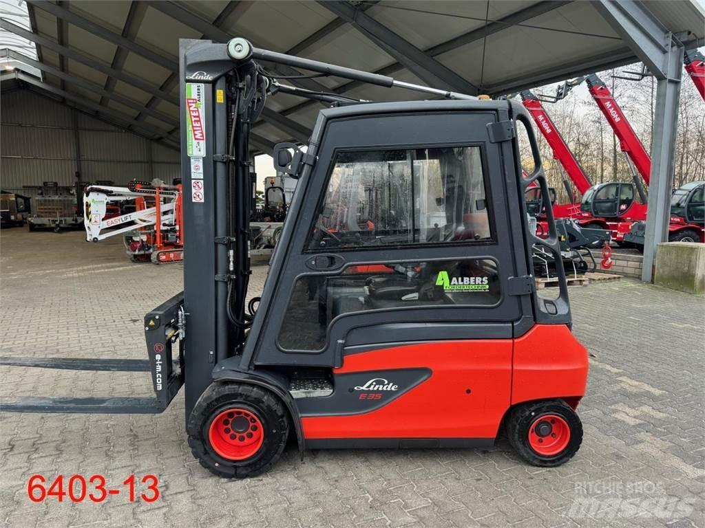 Linde E 35 L 01 Elektromos targoncák