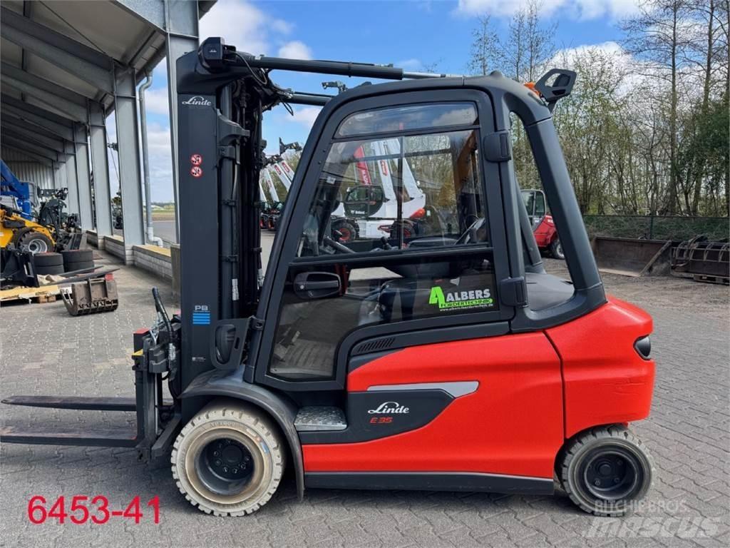 Linde E 35 L 01 Elektromos targoncák
