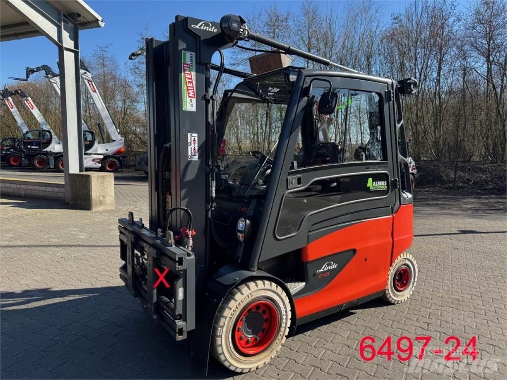 Linde E 45 HL 600 Elektromos targoncák