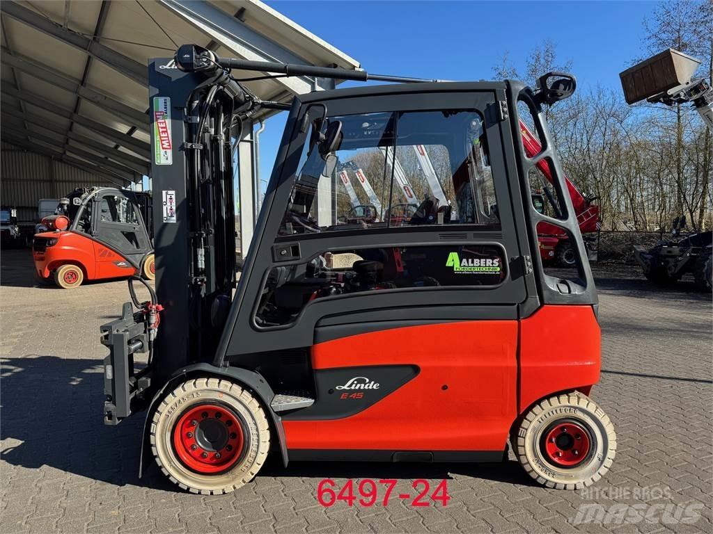 Linde E 45 HL 600 Elektromos targoncák