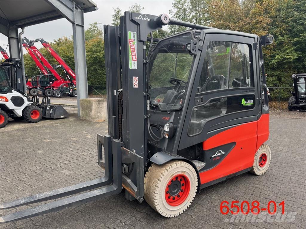 Linde E 50 HL 01 Elektromos targoncák