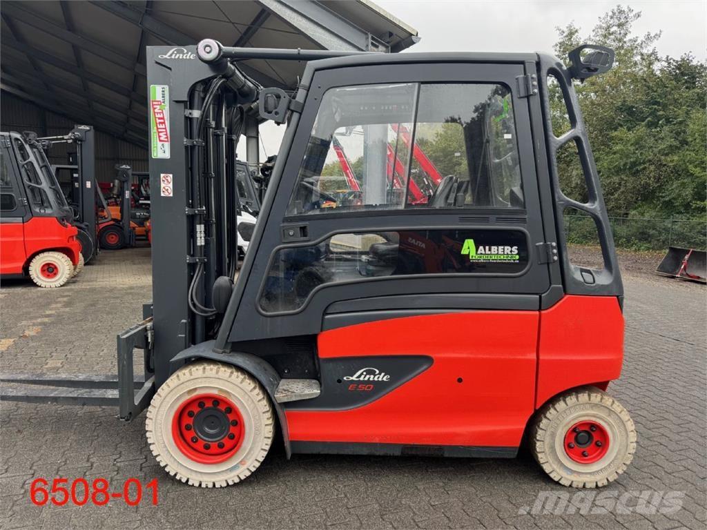 Linde E 50 HL 01 Elektromos targoncák