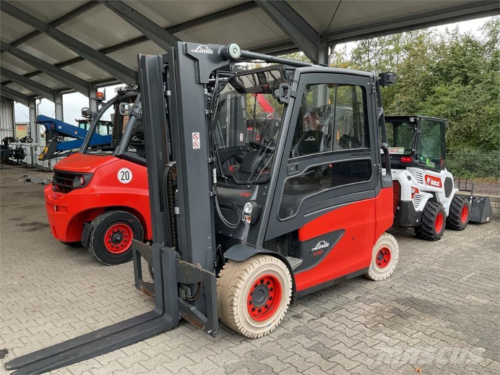 Linde E 50 HL 01 Elektromos targoncák