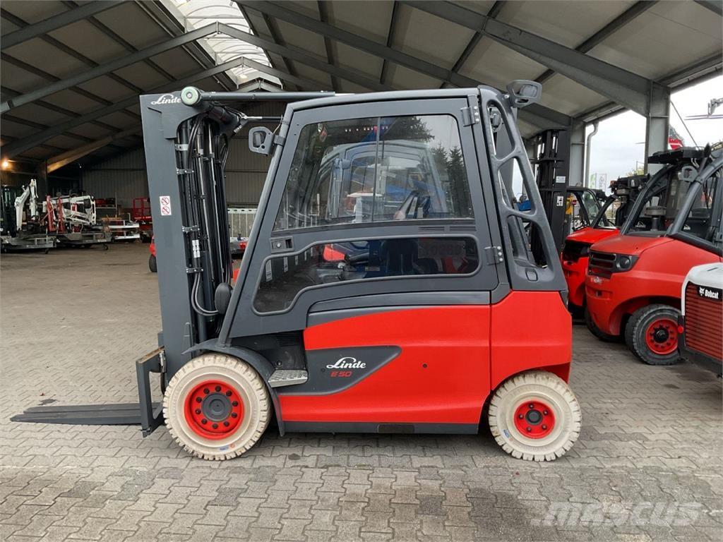 Linde E 50 HL 01 Elektromos targoncák