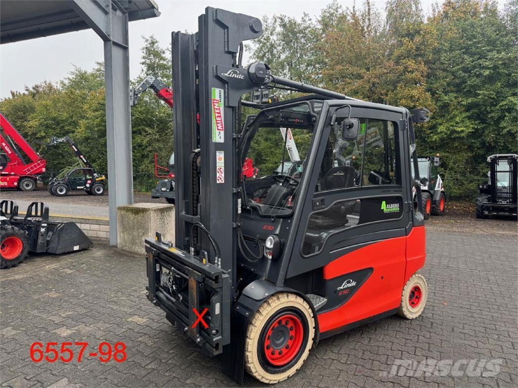 Linde E 50 HL 01 600 Elektromos targoncák