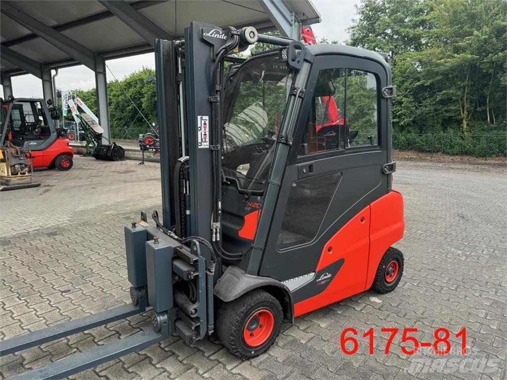 Linde H 20 T 01 Gázüzemű targoncák