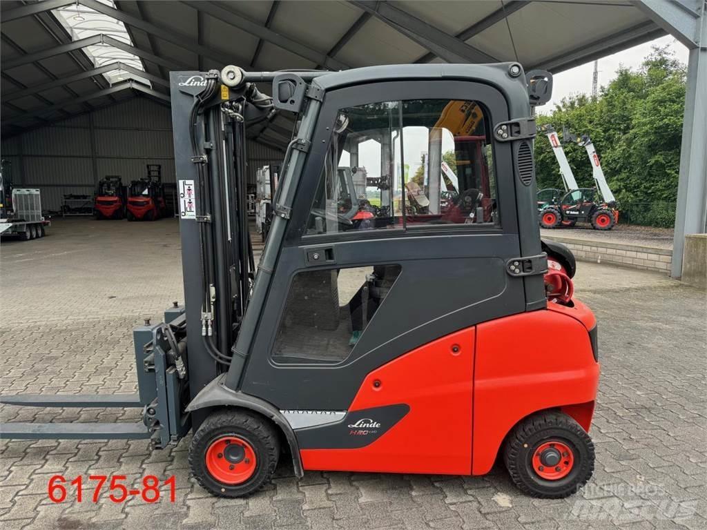 Linde H 20 T 01 Gázüzemű targoncák