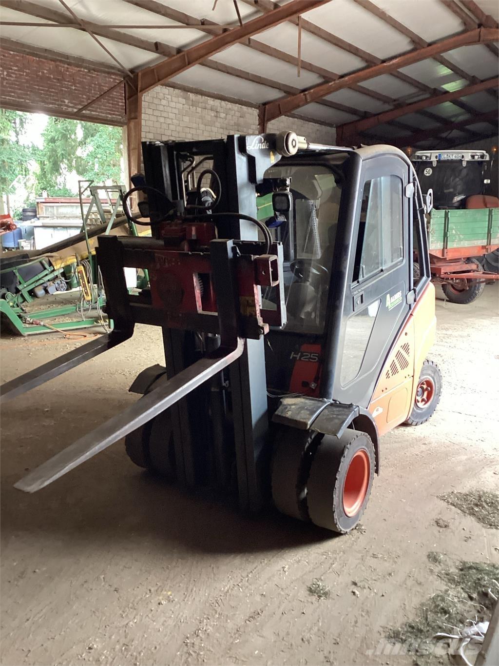 Linde H 25 D 01 Dízel targoncák