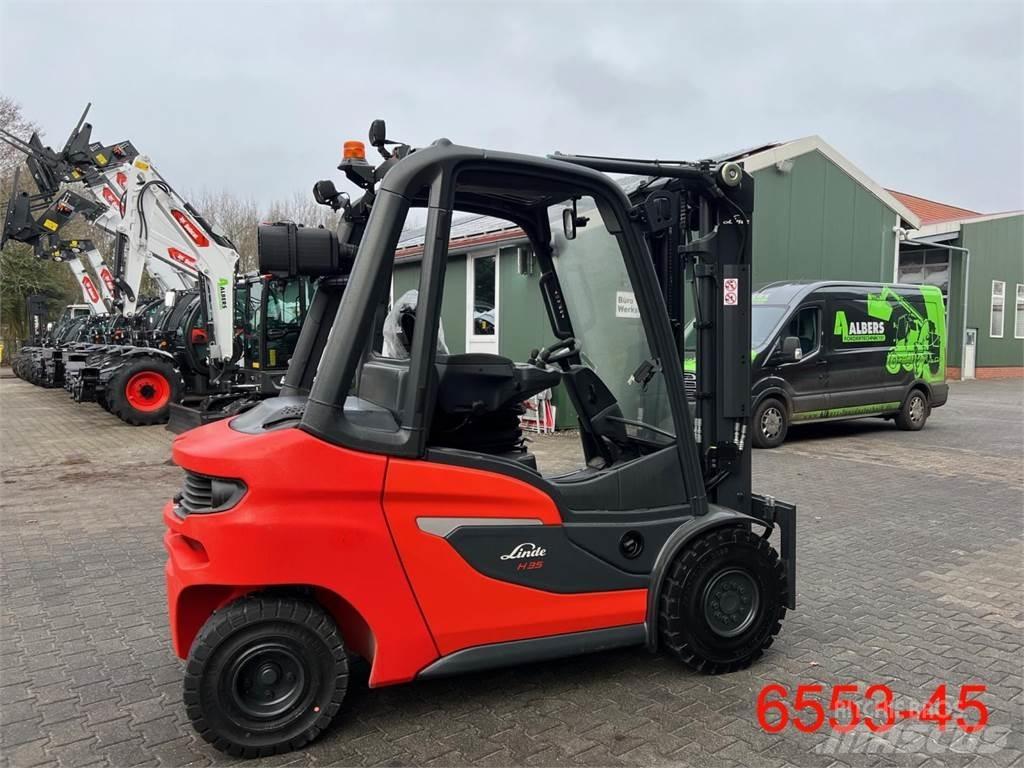 Linde H 35 D 01 Dízel targoncák