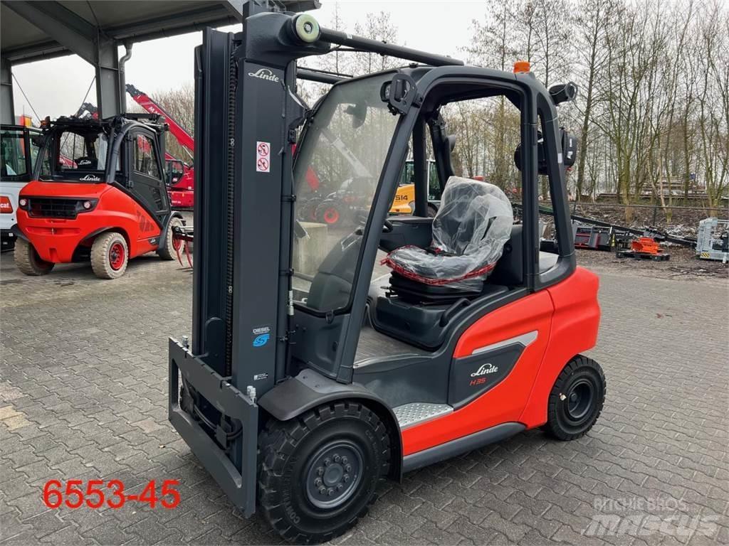 Linde H 35 D 01 Dízel targoncák