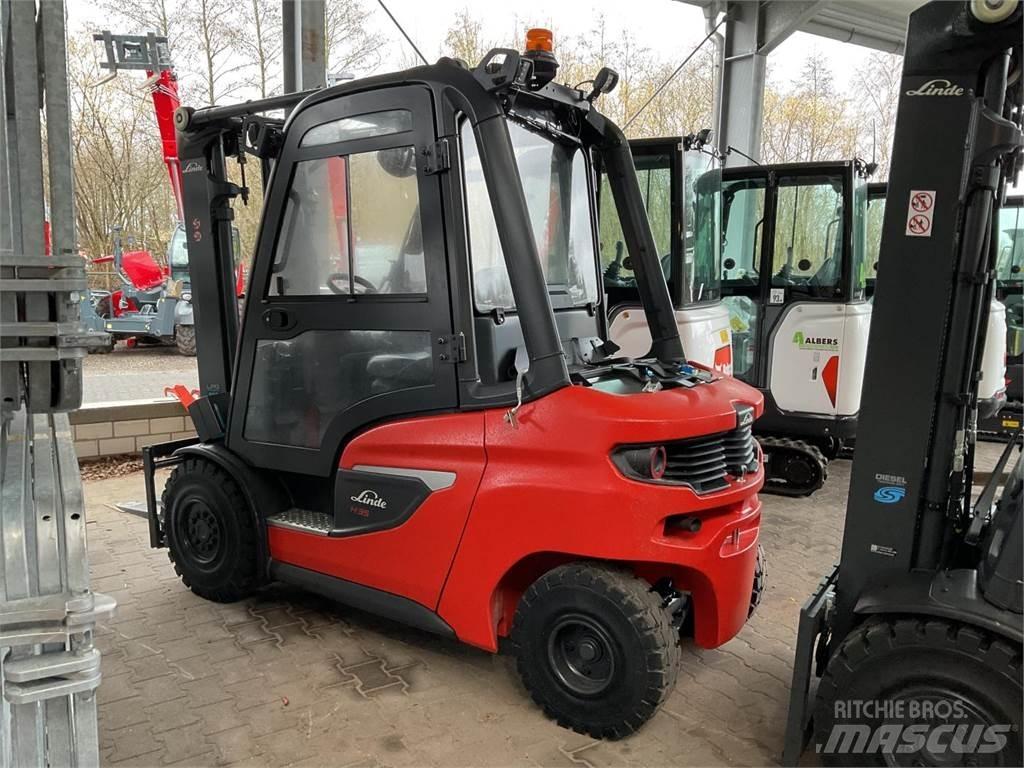 Linde H 35 T 01 Gázüzemű targoncák