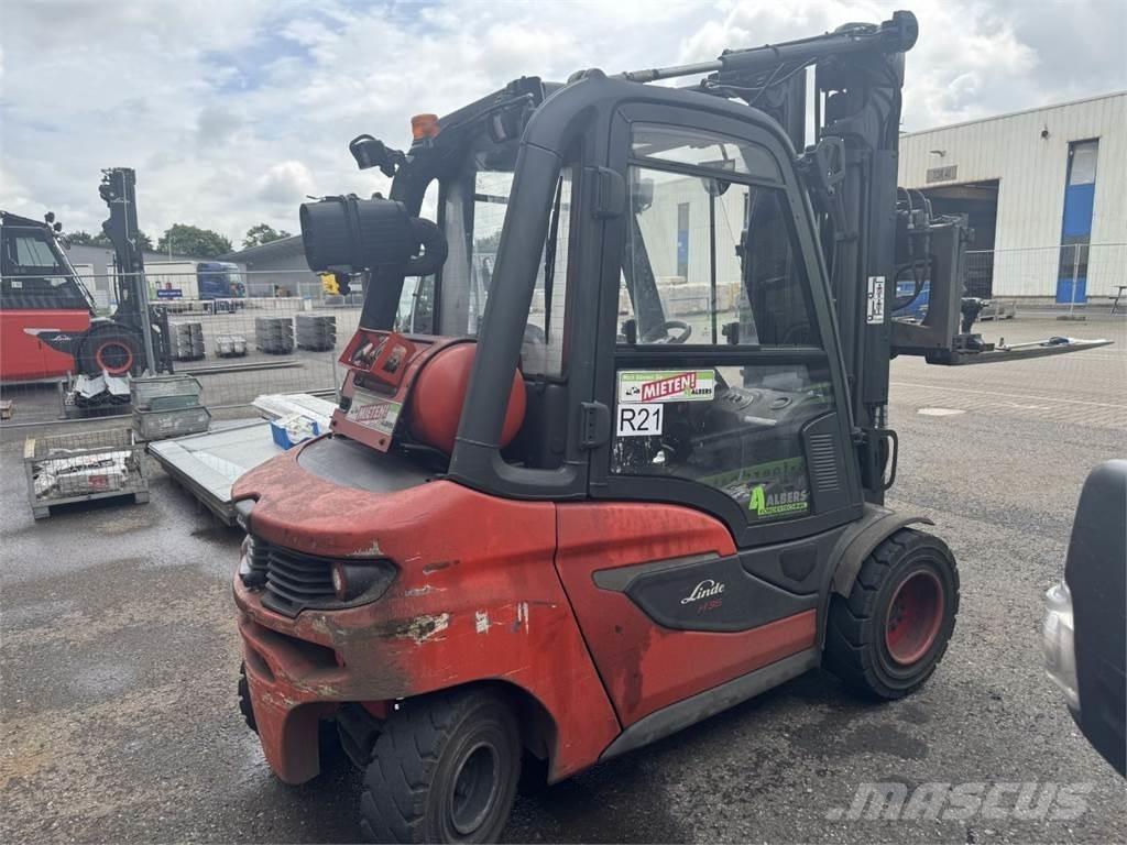 Linde H 35 T 01 Gázüzemű targoncák