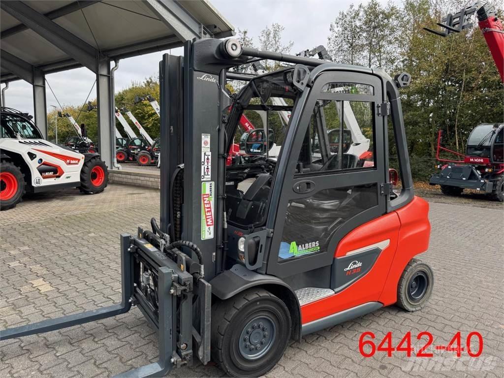 Linde H 35 T 01 Gázüzemű targoncák