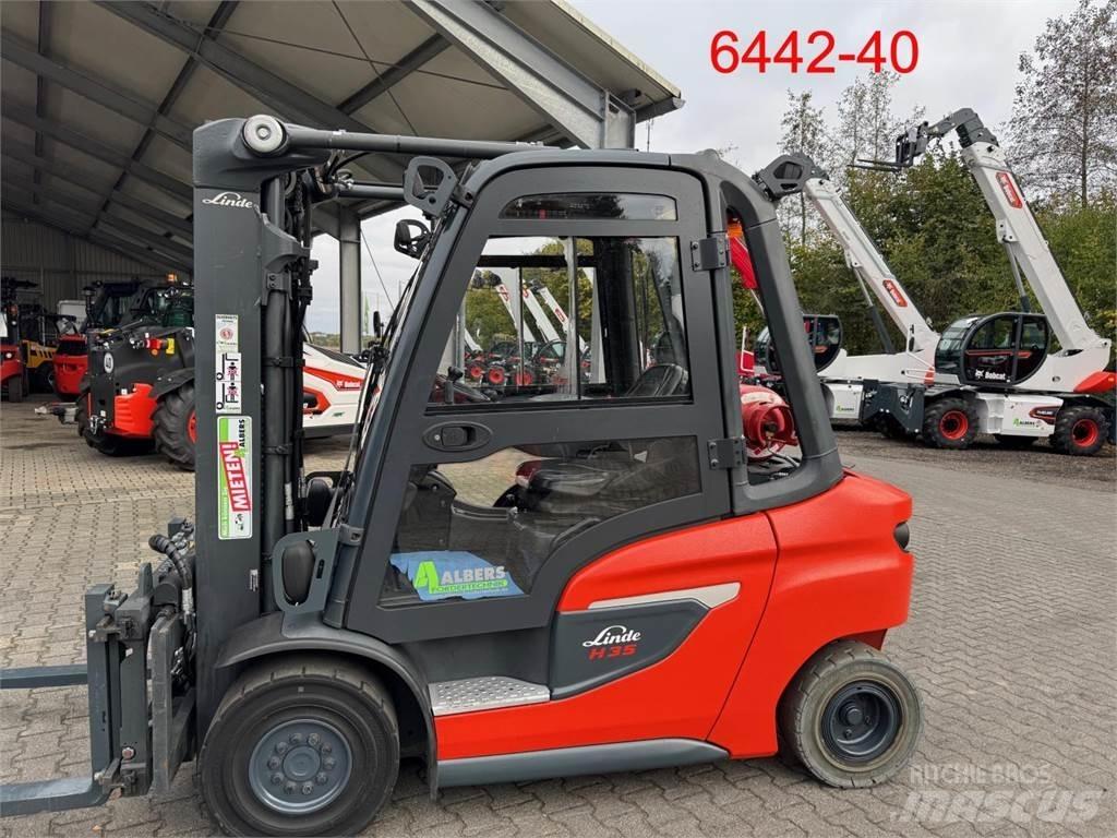 Linde H 35 T 01 Gázüzemű targoncák