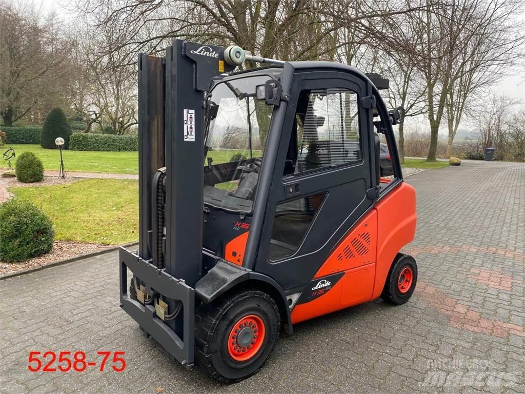 Linde H 35 T 02 Gázüzemű targoncák