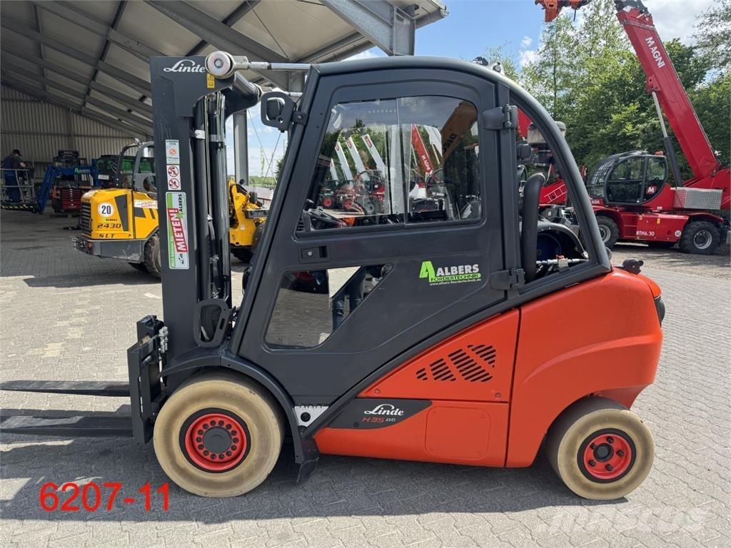 Linde H 35 T -02 Gázüzemű targoncák
