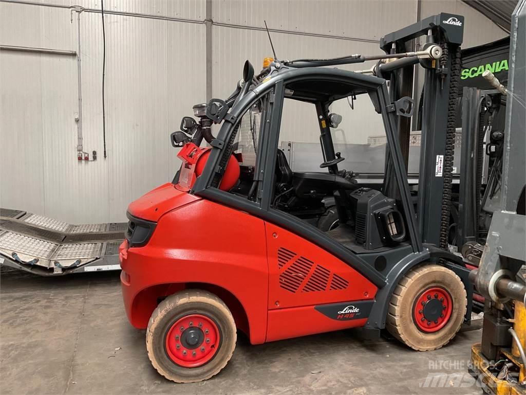 Linde H 45 T 02 Gázüzemű targoncák