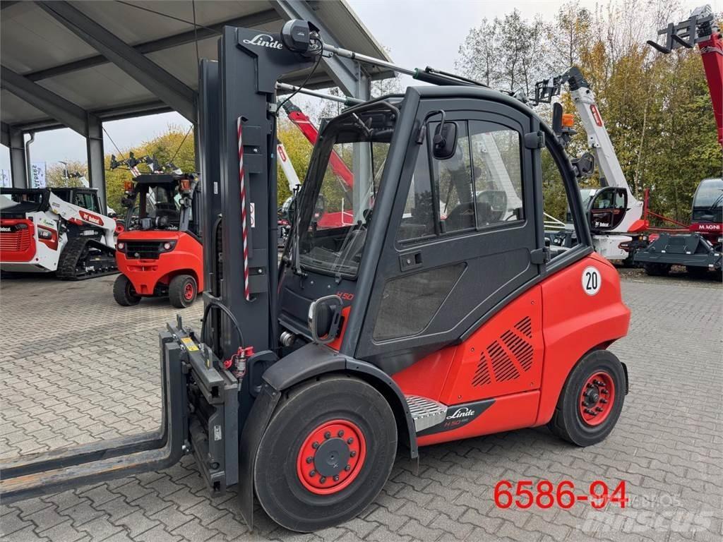 Linde H 50 D - 02 / 600 Dízel targoncák