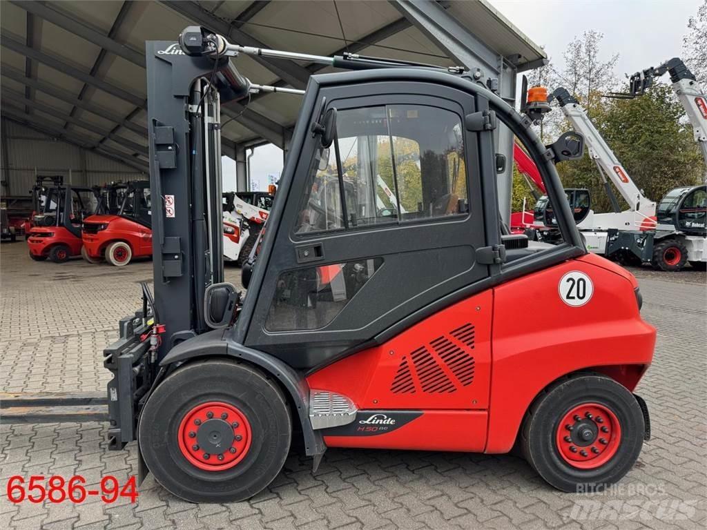 Linde H 50 D - 02 / 600 Dízel targoncák