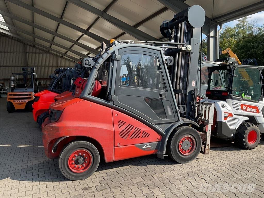 Linde H 50 T 02 600 Gázüzemű targoncák