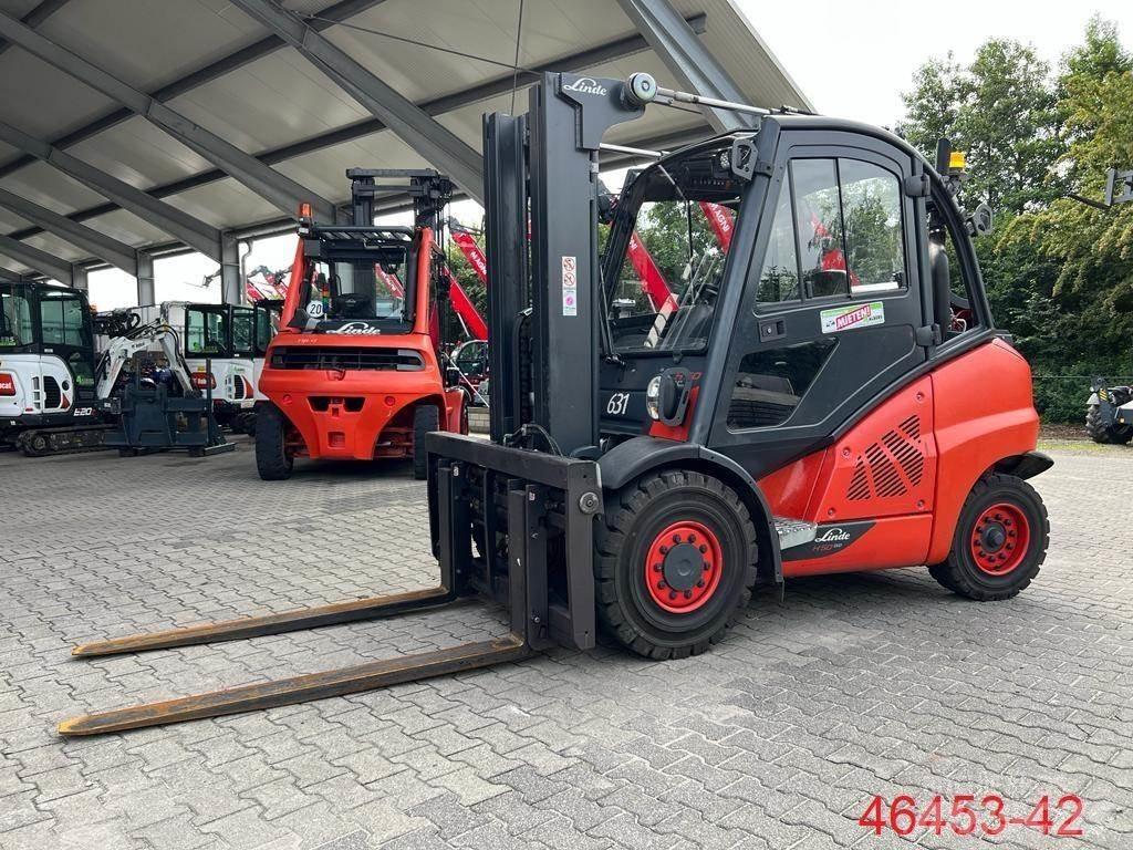 Linde H 50 T 02 EVO Gázüzemű targoncák