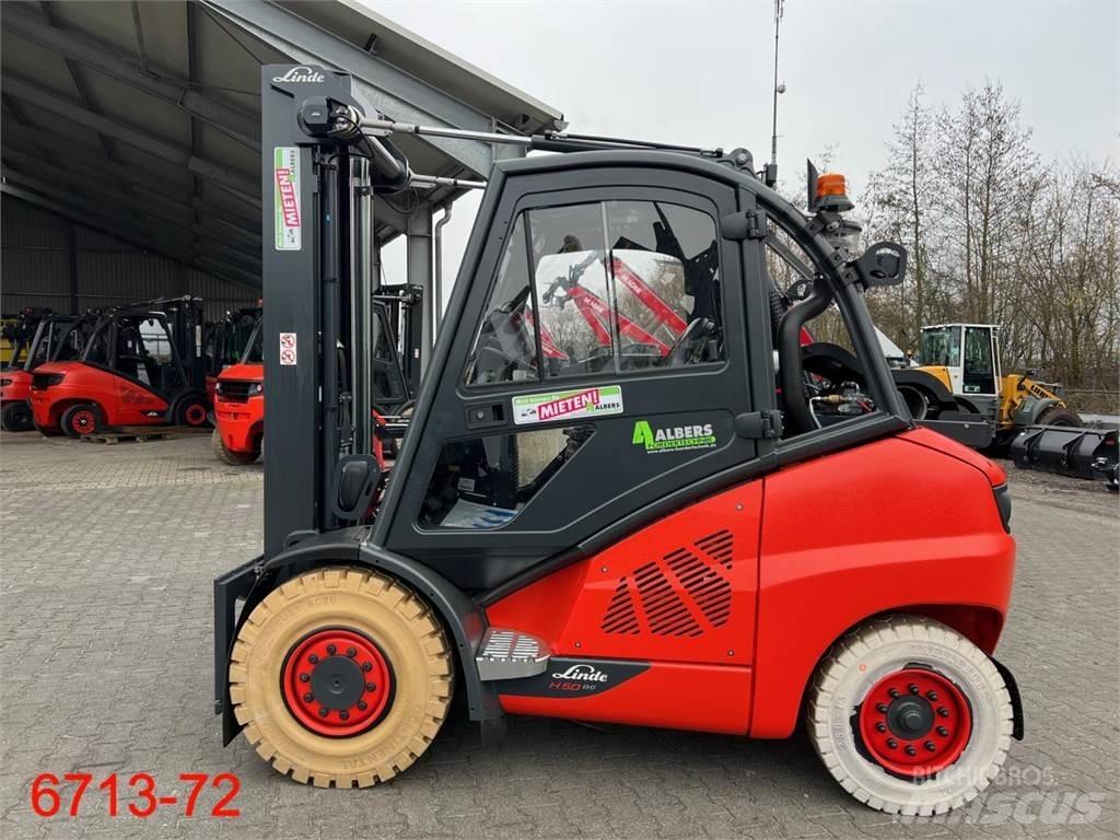Linde H 50 T - 02 EVO Gázüzemű targoncák